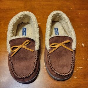 Dockers Brown Suede Slippers
